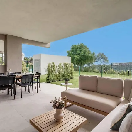 Apartment 2br Sunny Golf Apt. Tuin Met Golfbaan Uitzicht